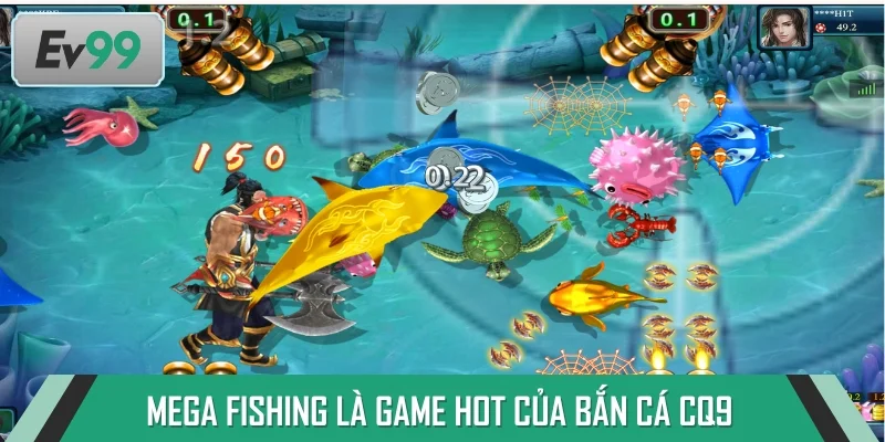 Mega Fishing có hệ số thưởng lên đến x500