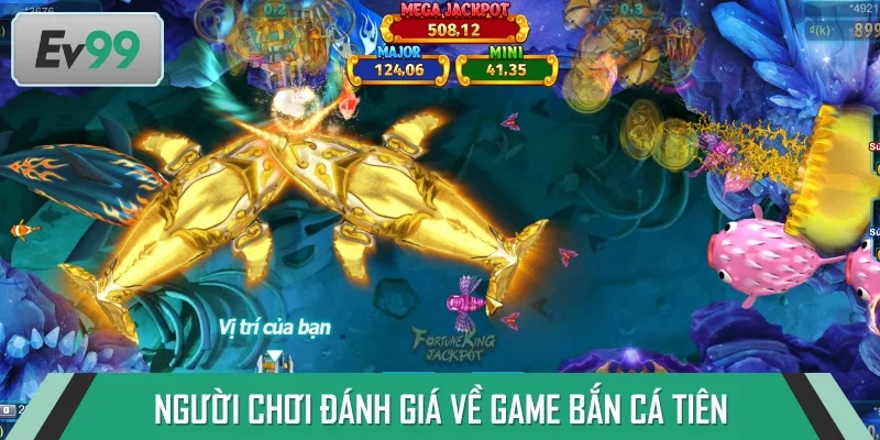 Bắn Cá Tiên có kho vũ khí hỗ trợ cực xịn