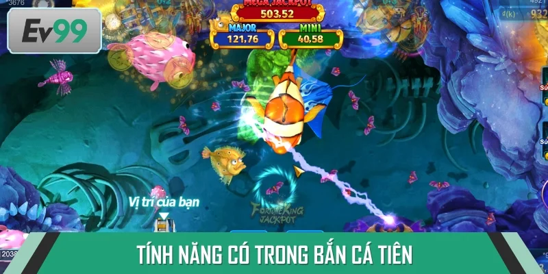 Tính năng đặc biệt xuất hiện trong trò chơi