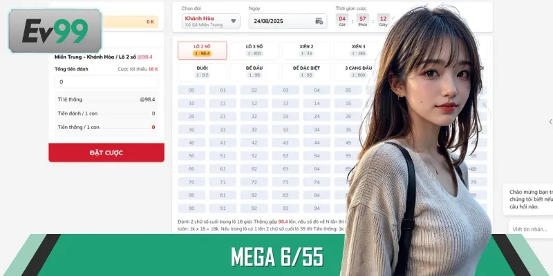 Mega 6/55 - Cơ Hội Trúng Jackpot Khủng, Chơi Ngay Hôm Nay