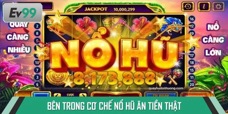 Bên trong cơ chế nổ hũ ăn tiền thật - Bí mật chưa từng tiết lộ
